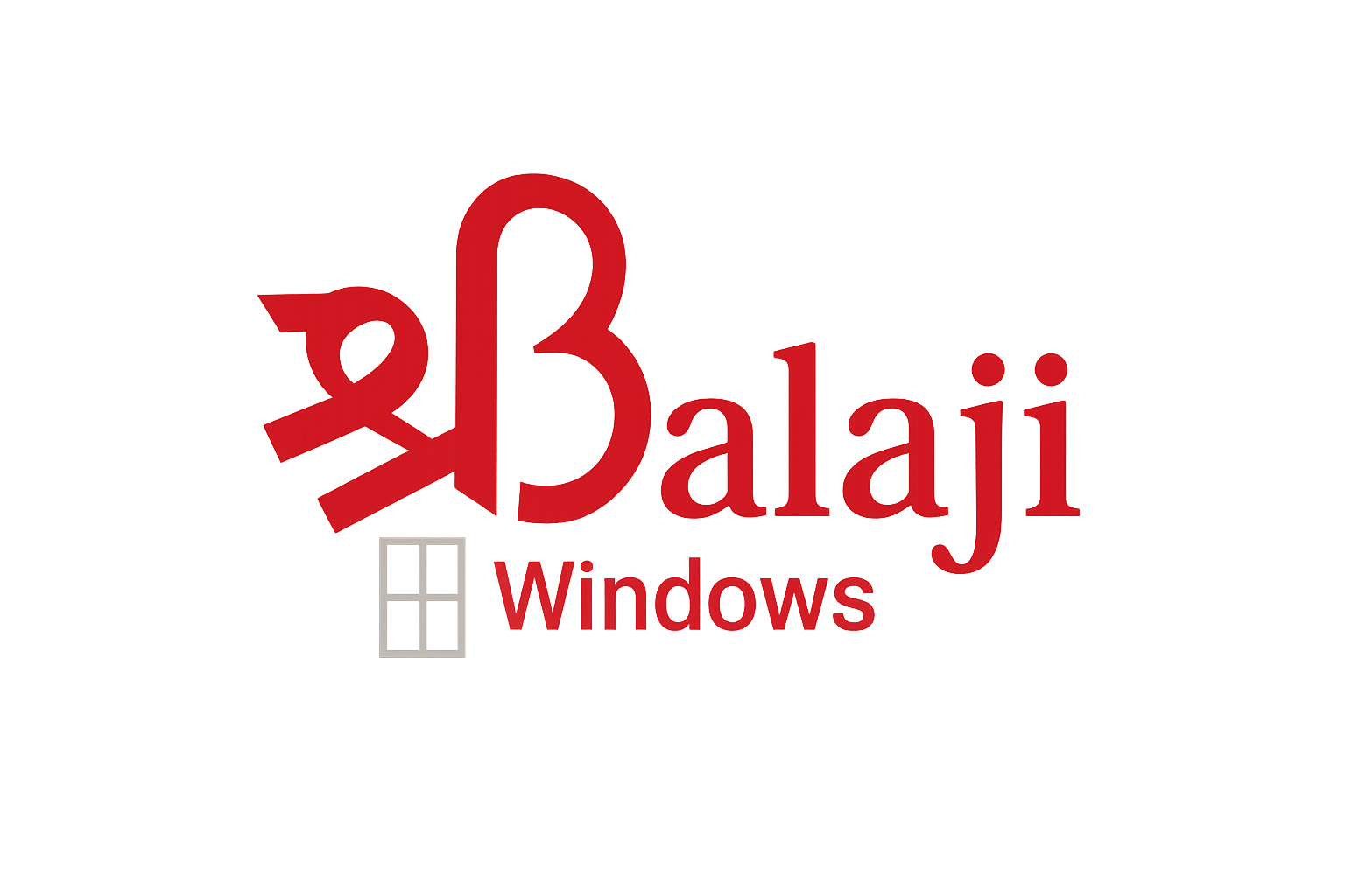 Shree Balaji Windows Logo
